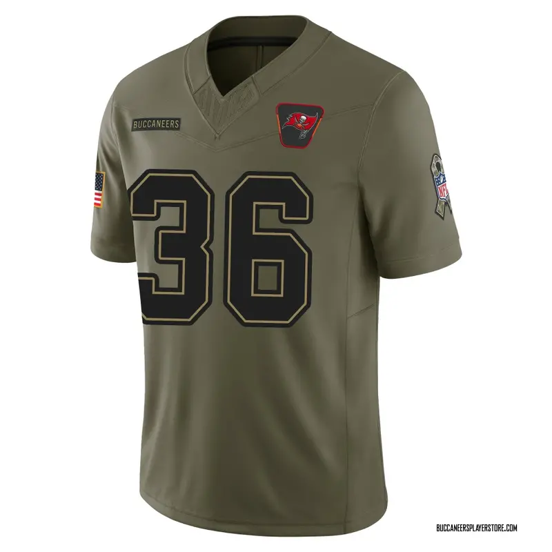 Nike JJ Roberts Tampa Bay Buccaneers Limited Olive 2025 Salute to Service Jersey - Men's