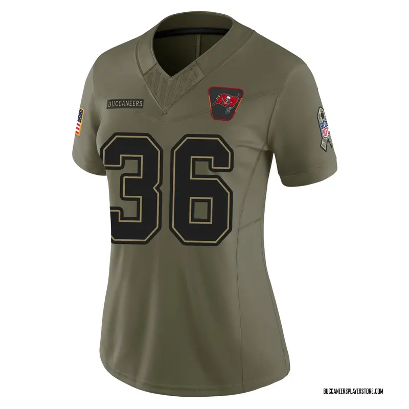 Nike JJ Roberts Tampa Bay Buccaneers Limited Olive 2025 Salute to Service Jersey - Women's