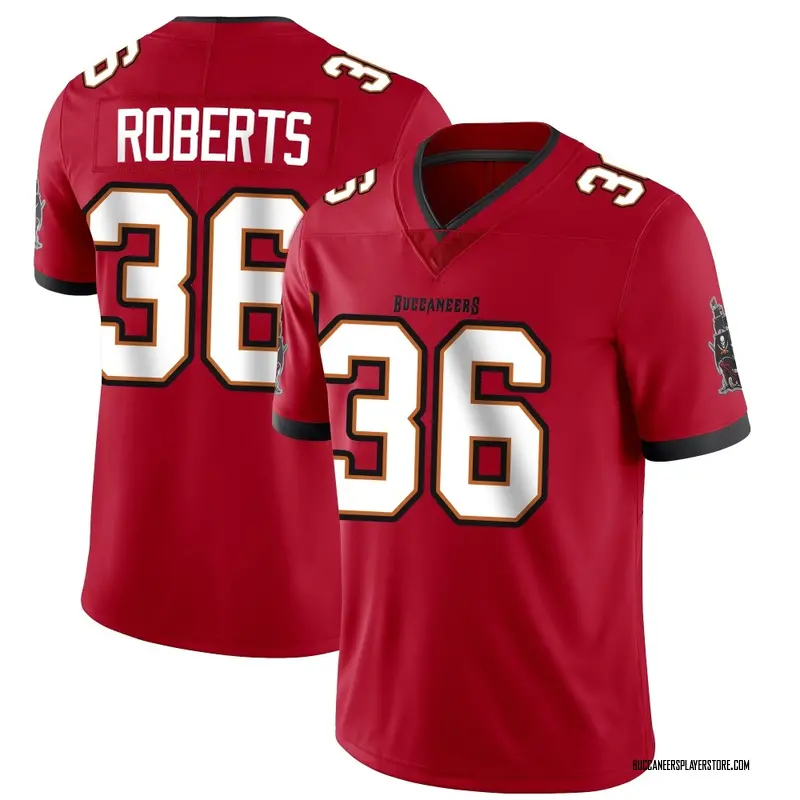 Nike JJ Roberts Tampa Bay Buccaneers Limited Red Team Color Vapor Untouchable Jersey - Youth