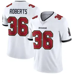 Nike JJ Roberts Tampa Bay Buccaneers Limited White Vapor Untouchable Jersey - Men's