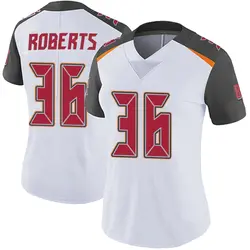 Nike JJ Roberts Tampa Bay Buccaneers Limited White Vapor Untouchable Jersey - Women's