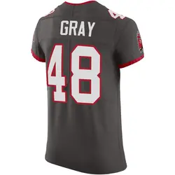 Nike J.T. Gray Tampa Bay Buccaneers Elite Gray Pewter Alternate Vapor Jersey - Men's