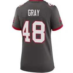 Nike J.T. Gray Tampa Bay Buccaneers Game Gray Pewter Alternate Jersey - Women's