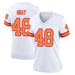 Nike J.T. Gray Tampa Bay Buccaneers Game White '76 Jersey - Women's
