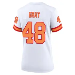 Nike J.T. Gray Tampa Bay Buccaneers Game White '76 Jersey - Women's