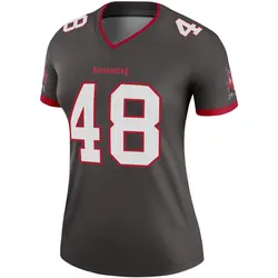 Nike J.T. Gray Tampa Bay Buccaneers Legend Gray Pewter Alternate Jersey - Women's