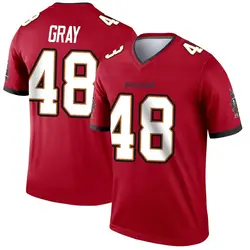 Nike J.T. Gray Tampa Bay Buccaneers Legend Red Jersey - Men's