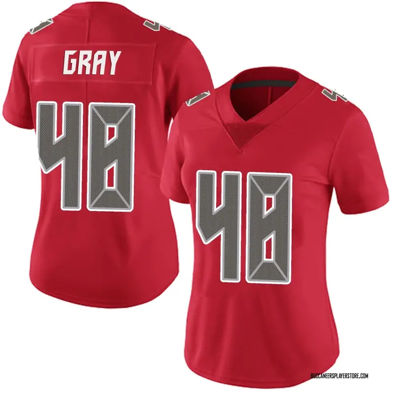 Nike J.T. Gray Tampa Bay Buccaneers Limited Red Team Color Vapor Untouchable Jersey - Women's