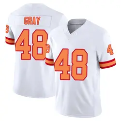 Nike J.T. Gray Tampa Bay Buccaneers Limited White '76 Vapor F.U.S.E. Jersey - Men's