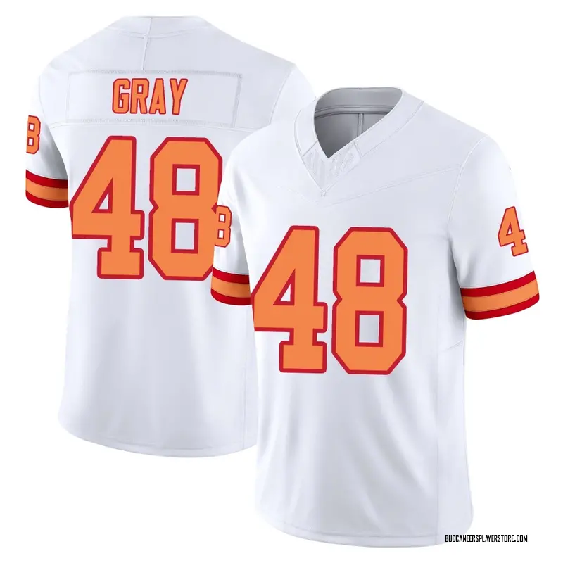 Nike J.T. Gray Tampa Bay Buccaneers Limited White '76 Vapor F.U.S.E. Jersey - Men's
