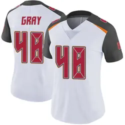 Nike J.T. Gray Tampa Bay Buccaneers Limited White Vapor Untouchable Jersey - Women's