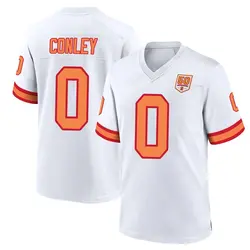 Nike Ja'Qurious Conley Tampa Bay Buccaneers Game White '76 50th Season Jersey - Men's