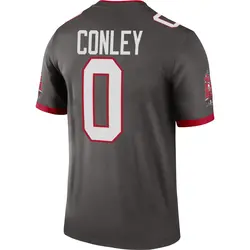 Nike Ja'Qurious Conley Tampa Bay Buccaneers Legend Pewter Alternate Jersey - Men's