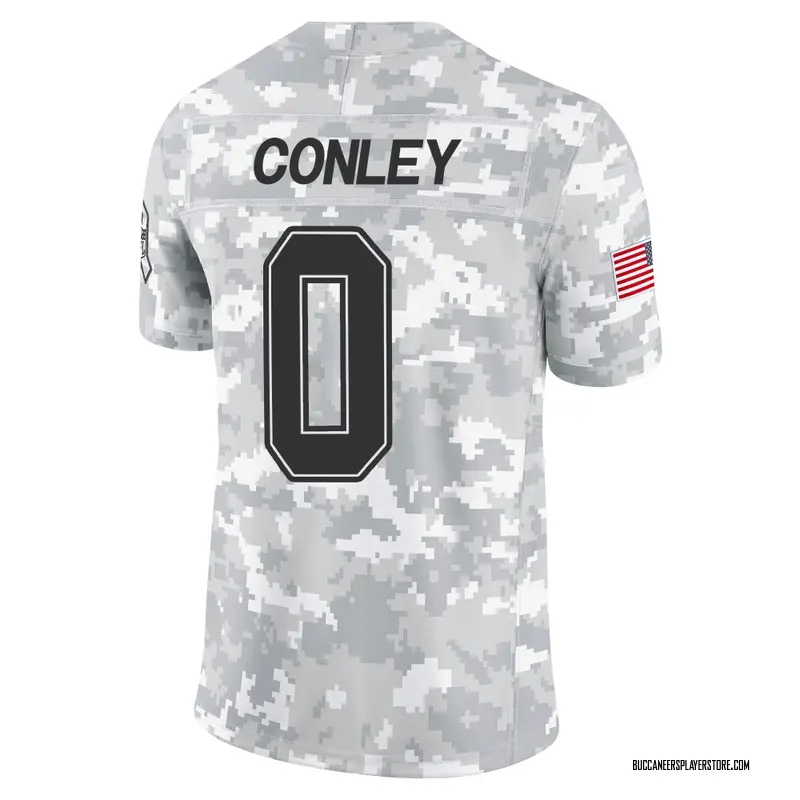 Nike Ja'Qurious Conley Tampa Bay Buccaneers Limited Arctic Camo 2024 Salute to Service Jersey - Youth