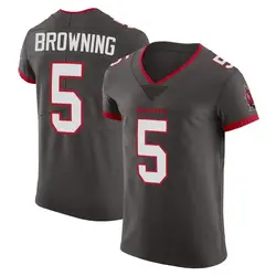 Nike Jack Browning Tampa Bay Buccaneers Elite Brown Pewter Alternate Vapor Jersey - Men's