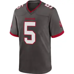 Nike Jack Browning Tampa Bay Buccaneers Game Brown Pewter Alternate Jersey - Men's