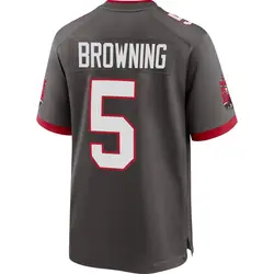Nike Jack Browning Tampa Bay Buccaneers Game Brown Pewter Alternate Jersey - Men's