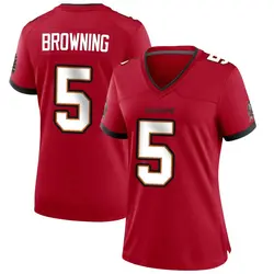 Nike Jack Browning Tampa Bay Buccaneers Game Red Team Color Jersey - Women's