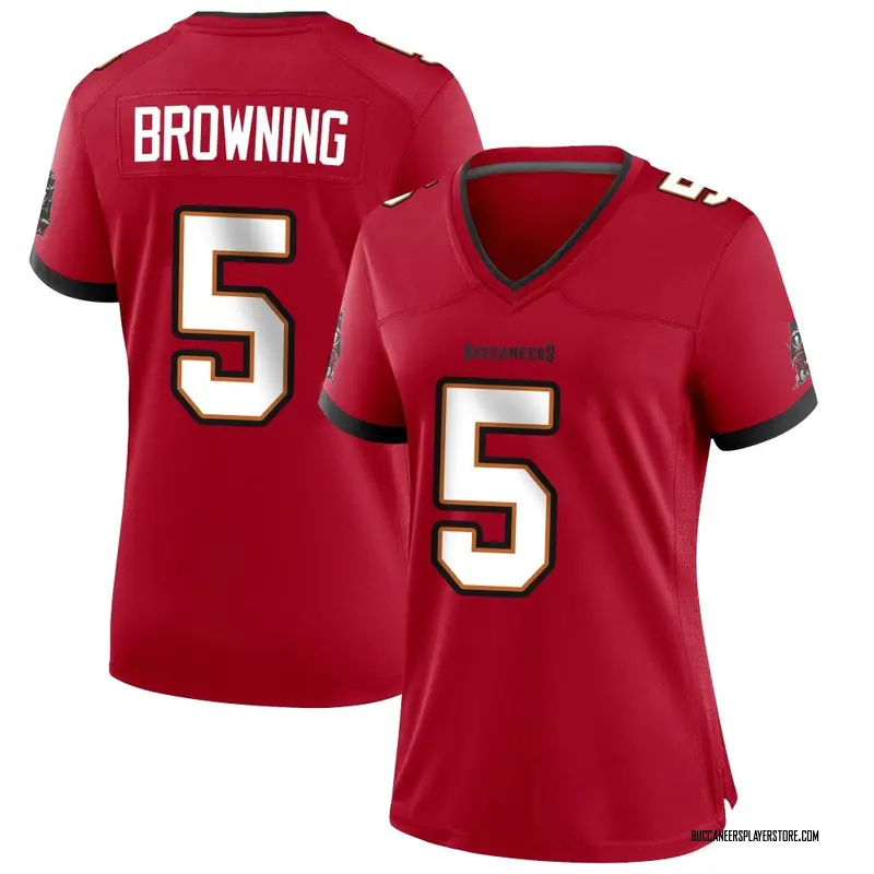 Nike Jack Browning Tampa Bay Buccaneers Game Red Team Color Jersey - Women's