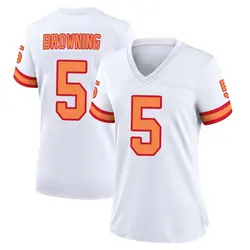 Nike Jack Browning Tampa Bay Buccaneers Game White '76 Jersey - Women's