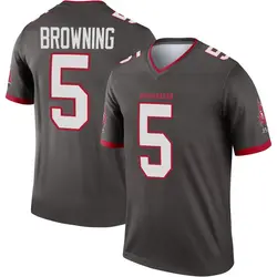 Nike Jack Browning Tampa Bay Buccaneers Legend Brown Pewter Alternate Jersey - Youth