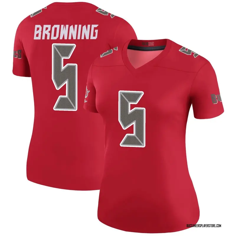 Nike Jack Browning Tampa Bay Buccaneers Legend Red Color Rush Jersey - Women's