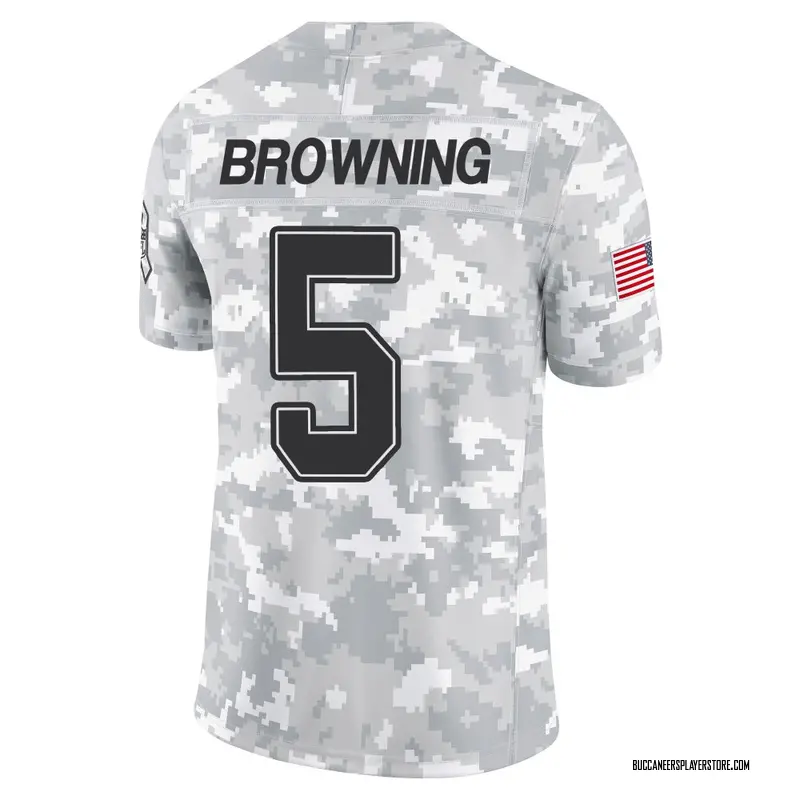 Nike Jack Browning Tampa Bay Buccaneers Limited Arctic Camo 2024 Salute to Service Jersey - Men's