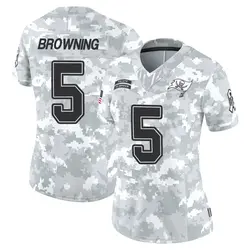 Nike Jack Browning Tampa Bay Buccaneers Limited Arctic Camo 2024 Salute to Service Jersey - Women's