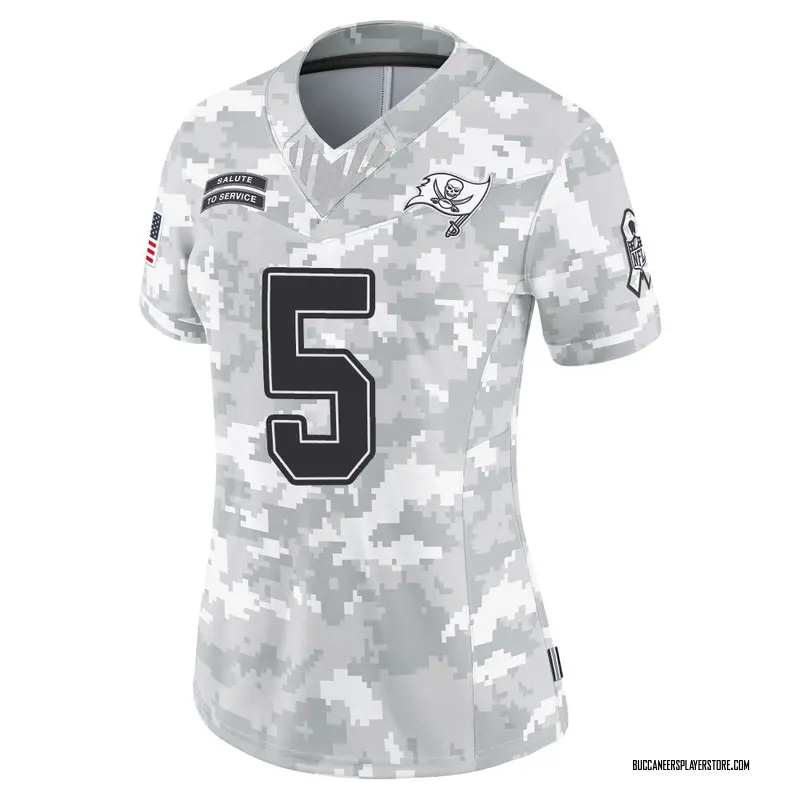 Nike Jack Browning Tampa Bay Buccaneers Limited Arctic Camo 2024 Salute to Service Jersey - Women's