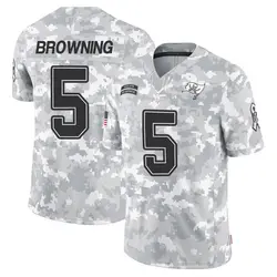 Nike Jack Browning Tampa Bay Buccaneers Limited Arctic Camo 2024 Salute to Service Jersey - Youth