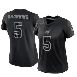 Nike Jack Browning Tampa Bay Buccaneers Limited Black Reflective Jersey - Women's