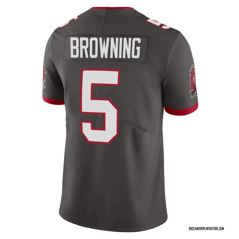 Nike Jack Browning Tampa Bay Buccaneers Limited Brown Pewter Alternate Vapor Jersey - Youth