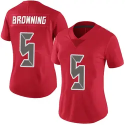Nike Jack Browning Tampa Bay Buccaneers Limited Red Team Color Vapor Untouchable Jersey - Women's