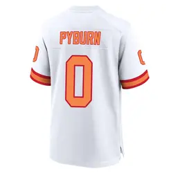 Nike Jack Pyburn Tampa Bay Buccaneers Game White '76 50th Season Jersey - Youth