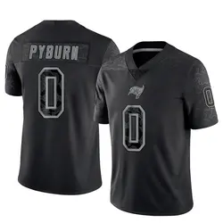 Nike Jack Pyburn Tampa Bay Buccaneers Limited Black Reflective Jersey - Men's