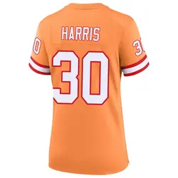 Nike Jacob Harris Tampa Bay Buccaneers Game Cream sicle 50th Season Jersey - Women's