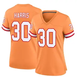Nike Jacob Harris Tampa Bay Buccaneers Game Orange Throwback Jersey - Women's