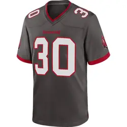 Nike Jacob Harris Tampa Bay Buccaneers Game Pewter Alternate Jersey - Men's