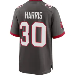 Nike Jacob Harris Tampa Bay Buccaneers Game Pewter Alternate Jersey - Men's