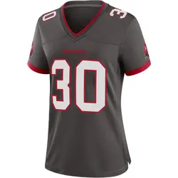Nike Jacob Harris Tampa Bay Buccaneers Game Pewter Alternate Jersey - Women's