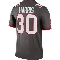 Nike Jacob Harris Tampa Bay Buccaneers Legend Pewter Alternate Jersey - Men's