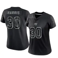 Nike Jacob Harris Tampa Bay Buccaneers Limited Black Reflective Jersey - Women's