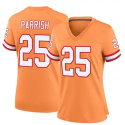 Nike Jacob Parrish Tampa Bay Buccaneers Game Orange Throwback Jersey - Women's