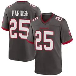 Nike Jacob Parrish Tampa Bay Buccaneers Game Pewter Alternate Jersey - Men's
