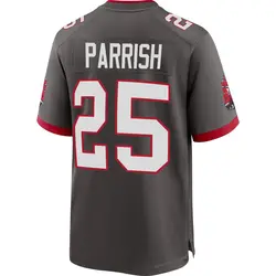 Nike Jacob Parrish Tampa Bay Buccaneers Game Pewter Alternate Jersey - Youth