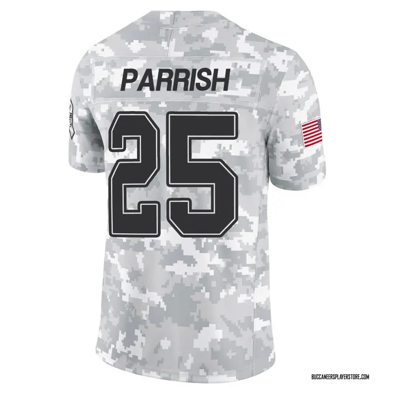 Nike Jacob Parrish Tampa Bay Buccaneers Limited Arctic Camo 2024 Salute to Service Jersey - Men's