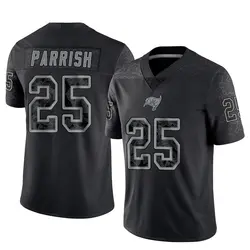Nike Jacob Parrish Tampa Bay Buccaneers Limited Black Reflective Jersey - Men's