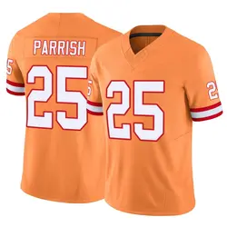 Nike Jacob Parrish Tampa Bay Buccaneers Limited Orange Vapor F.U.S.E. Jersey - Youth