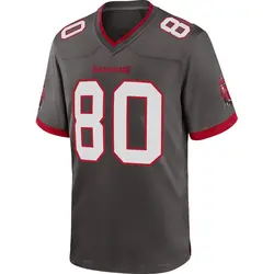 Nike Jaden Smith Tampa Bay Buccaneers Game Pewter Alternate Jersey - Men's