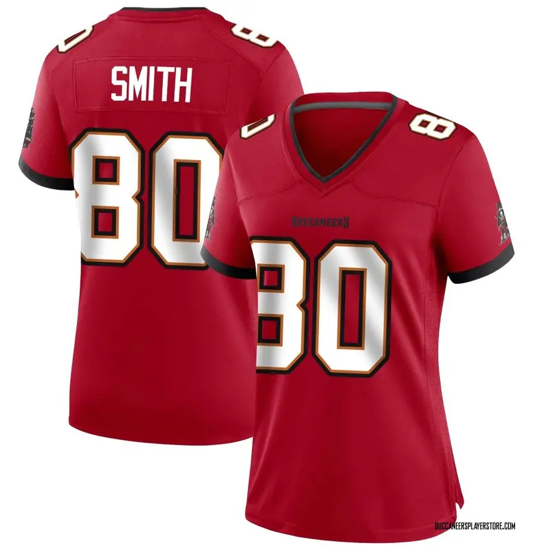 Nike Jaden Smith Tampa Bay Buccaneers Game Red Team Color Jersey - Women's